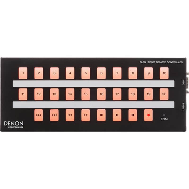 Denon Pro RS-232C Flash Start Remote Controller image 1