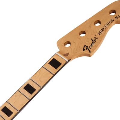 FENDER - Precision Bass Neck  20 Medium Jumbo Frets  Block Inlay - Maple - 0992010922 image 4