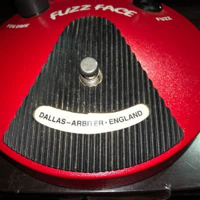 Dunlop Vintage fuzz face dallas arbiter england guitar pedal image 3