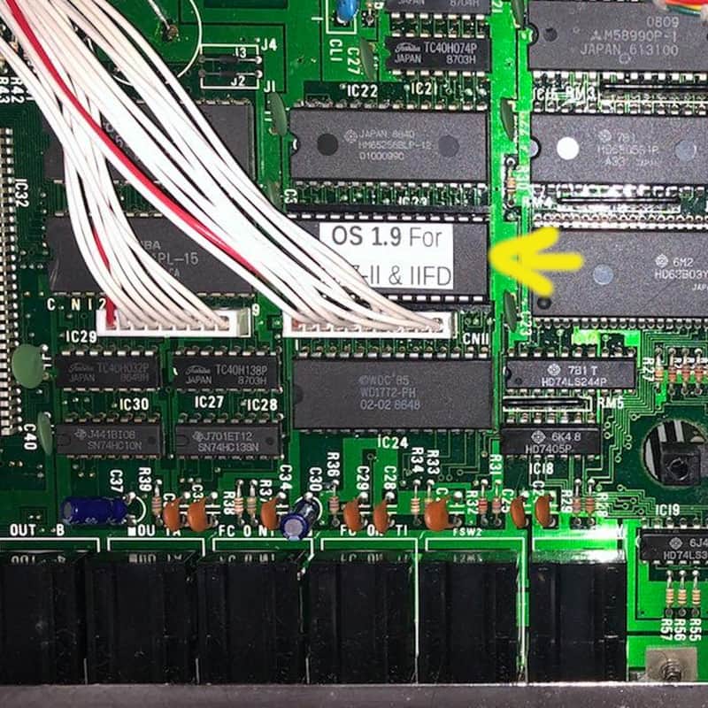 Yamaha DX7 IIFD latest OS 1.9 USA Ship brand new ROM EPROM firmware upgrade image 1
