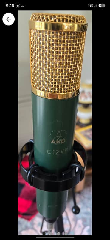AKG C12VR 2010s - Green/Gold image 1