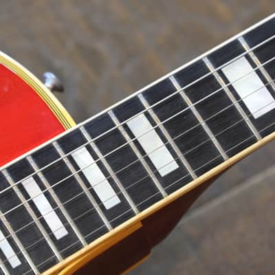 Vintage! 1972 Gibson Les Paul Custom Electric Guitar Cherry Sunburst + OHSC image 8