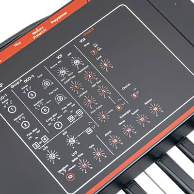 1983 Roland JX-3P Synthesizer Keyboard with DT-200 Programmer image 10