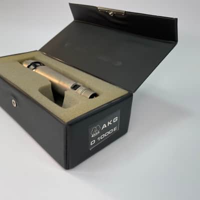 AKG D 1000E Cardioid Dynamic Microphone 1970s - Silver #2 image 2