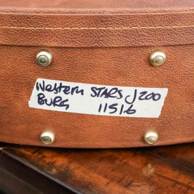 Gibson Custom Shop SJ-200 - Norman's Rare Guitars Exclusive - "Western Stars" Double Pickguard 2024 - Burgundy / Red Gloss image 12