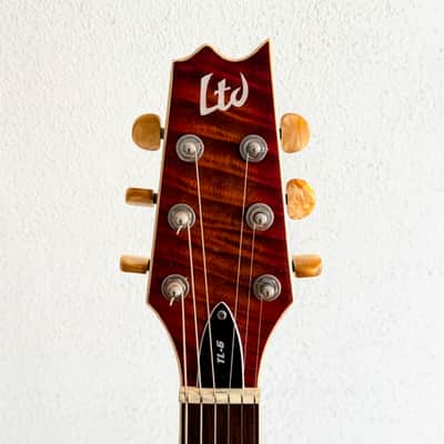 ESP LTD TL-6 with Jatoba Fretboard 2020 - Present - Tiger Eye Burst image 5