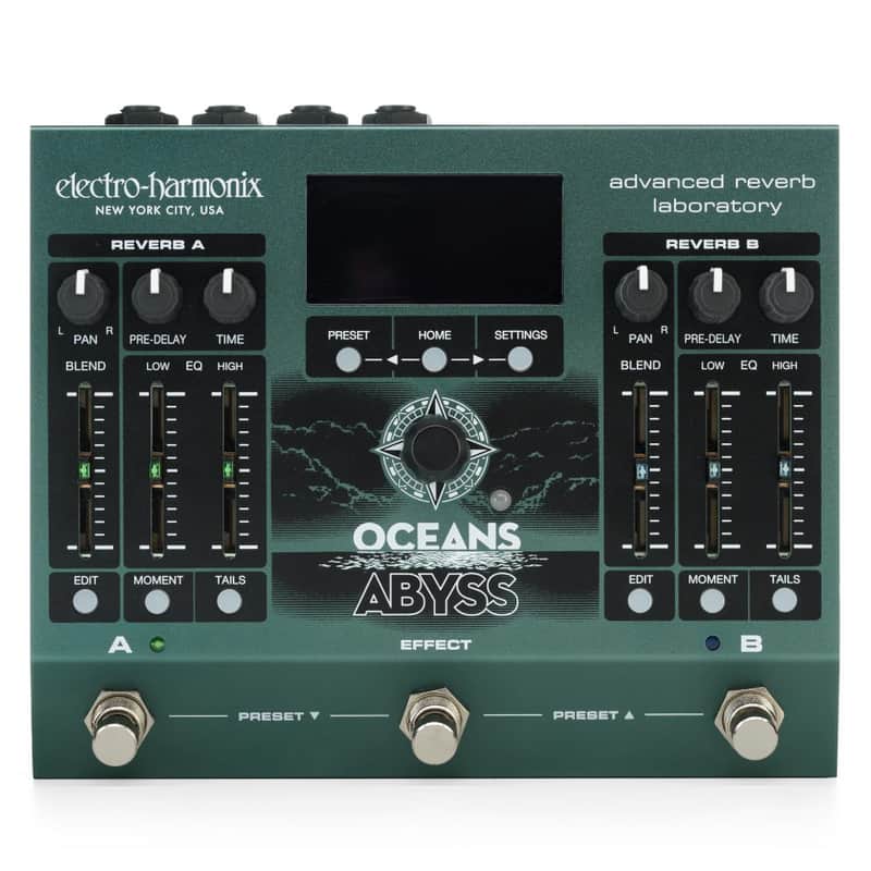 Electro-Harmonix Oceans Abyss Advanced Reverb Laboratory image 1
