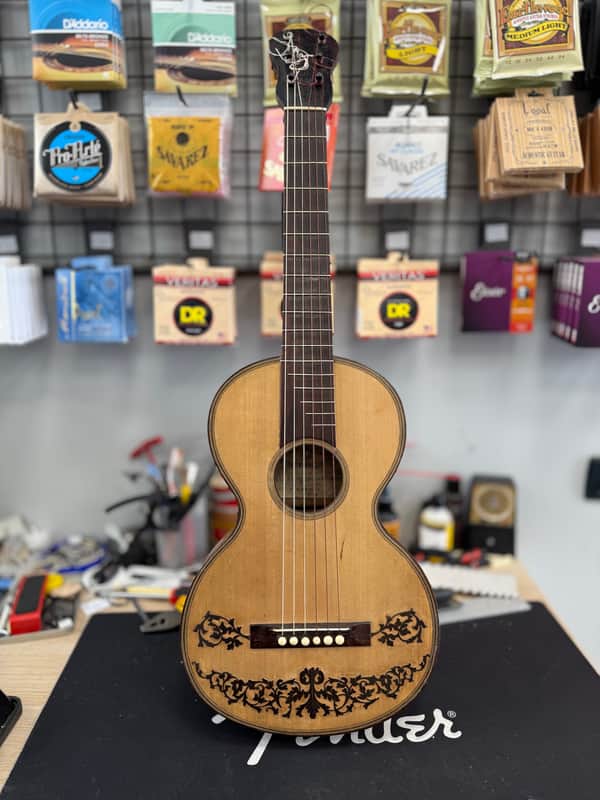 Pasquale Vinaccia Chitarra Terzina 1880 vintage antique classical guitar image 1