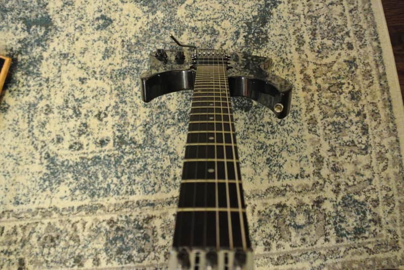 Mid-90s Black Yamaha RGX 421D FR Tremolo Super Strat HSH