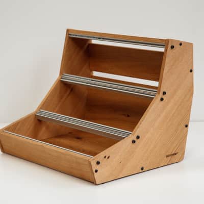 2 Many Synths 9U 84HP Solid Oak Eurorack case image 1