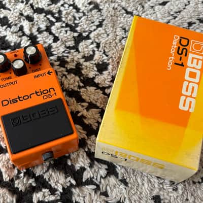 Boss Japan Vintage DS-1 Distortion ACA Black Label 1983 Mint w/Box image 1