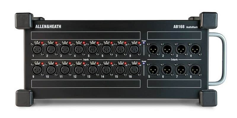Allen & Heath AB168 48kHz Portable Remote AudioRack for w/ Qu,Avantis,SQ mixer image 1