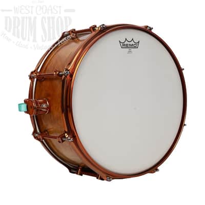 Used Doc Sweeney 7x14 Stave Figured Maple "Amber Waves" w/ Copper Hardware image 2