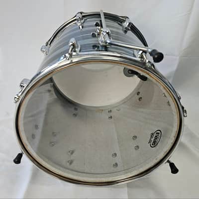 Ludwig  Standard Series Shell Kit 13-16-22-14 Snare Late 1960s-Early 1970s - Blue Strata image 3