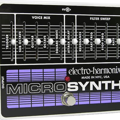 NEW! Electro-Harmonix Micro Synthesizer Black/Purple FREE SHIPPING! image 1