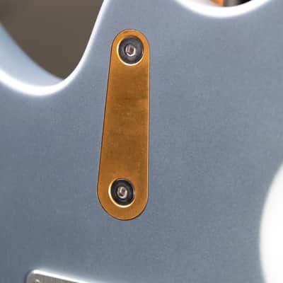 Eastman FullerTone DC'62 Electric Guitar - Ice Blue Metallic with Padded Gig Bag image 12
