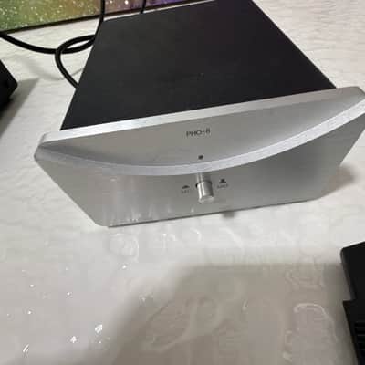 Vincent PHO-8 Phono Amplifier with PHO-8 MC MM Power Supply Silver Face image 12
