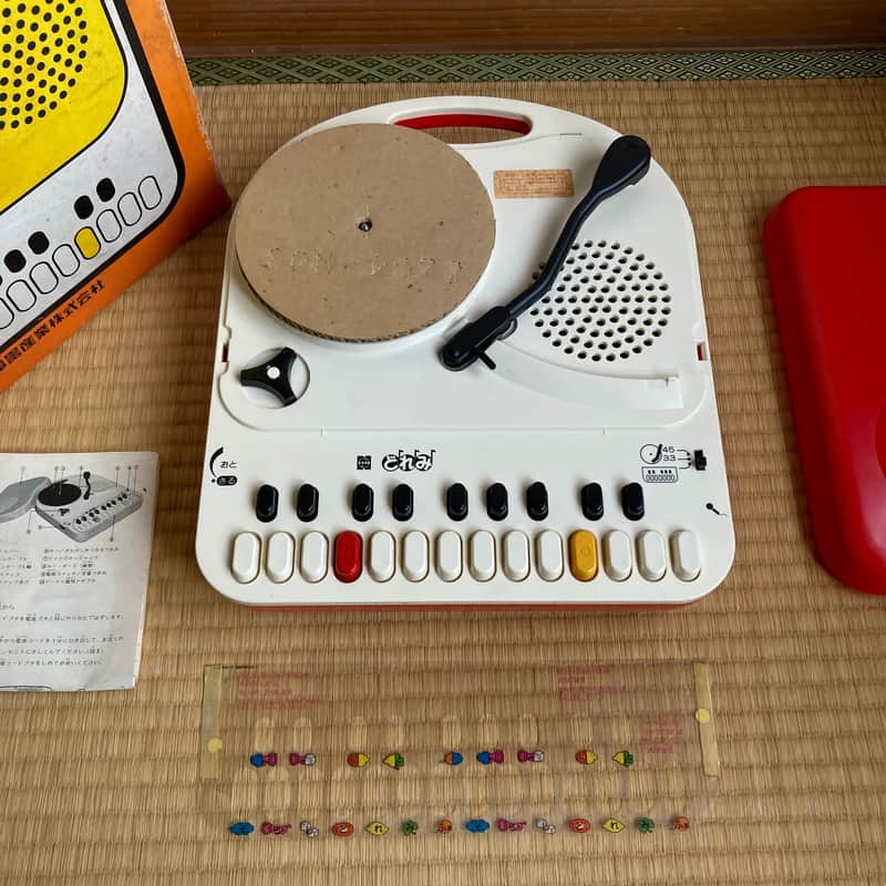 ☆ RARE ☆ Vintage Japanese Turntable Organ Synth ☆ National SO
