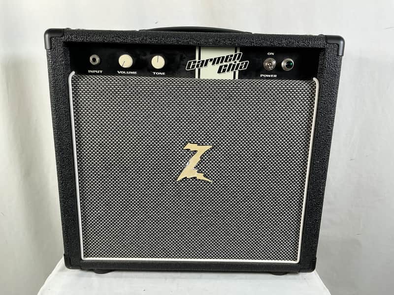 Dr. Z Carmen GHIA ZA-7 1 x12 Tube Amp w/ Red Fang Speaker - Black image 1