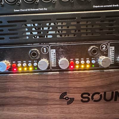 Warm Audio WA-412 4-Channel Mic Preamp 2016 - Present - Black image 2