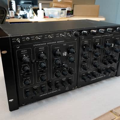 Oberheim SE Obie Rack 2-Voice SEM Synthesizer 1990's Black Rare image 6