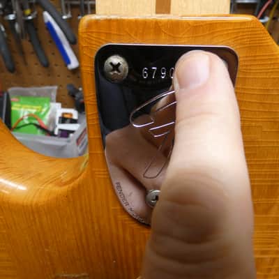 Fender Jazz Bass 1975 - Natural - Ash Body image 7