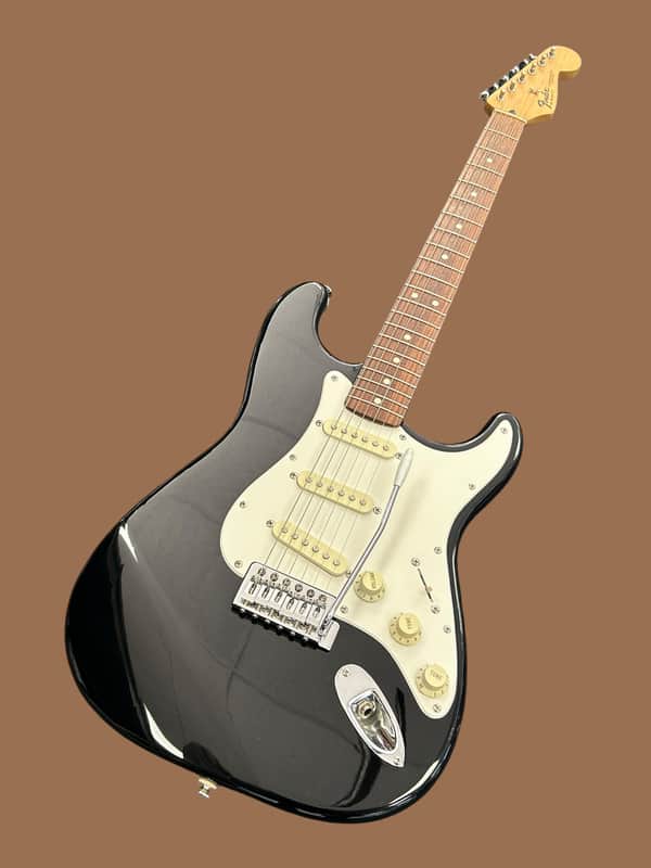 Fender Mexican Stratocaster 1995 - Black W/ Gigbag image 1