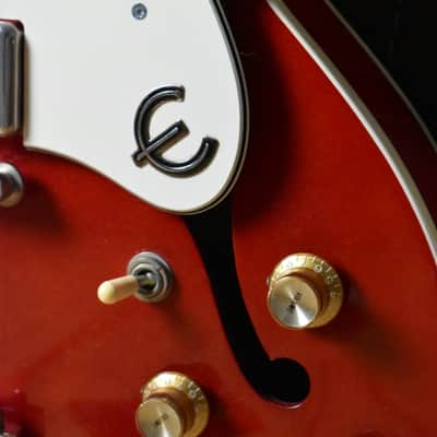 1996 Epiphone Casino – Cherry – Made in Japan (Terada Factory) – All Original image 6