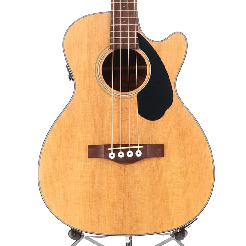 Fender CB-60SCE Bass, Laurel Fingerboard, Natural (SR) (05874) image 1