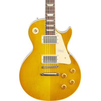 Gibson Custom Shop 1958 Les Paul Standard Reissue Electric Guitar, Lemon Burst image 1