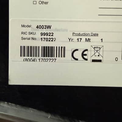 Rickenbacker 4003W Walnut 2017 - Mint image 15