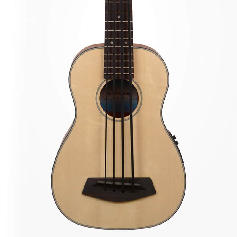 Kala U Bass Spruce Top Left Handed Fretless Bass image 1