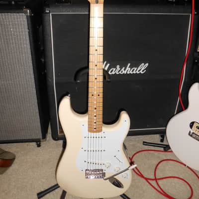 Fender Jimmie Vaughan Artist Series Stratocaster 1996-2021 with Texas Specials and G&G Fender tweed case - Olympic White image 19