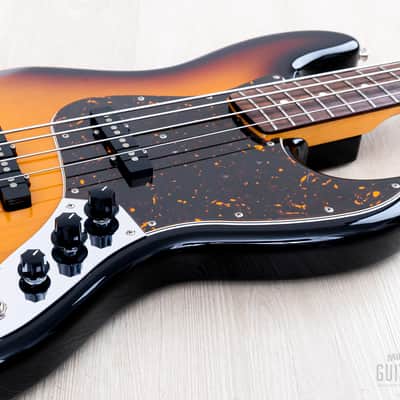 2011 Fender Jazz Bass ‘62 Vintage Reissue JB62 Sunburst, Japan MIJ image 6