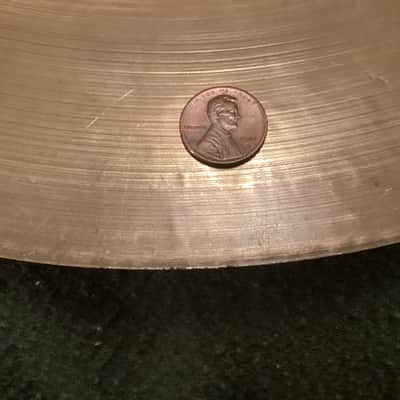 15” Istanbul K Zildjian crash cymbal - Old Stamp - 944 grams - made in the 1950s image 12