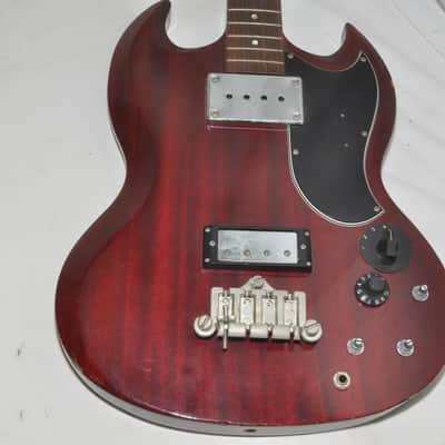 Orville EB-3 Bass Red Electric Guitar Ref. No 7090 image 2