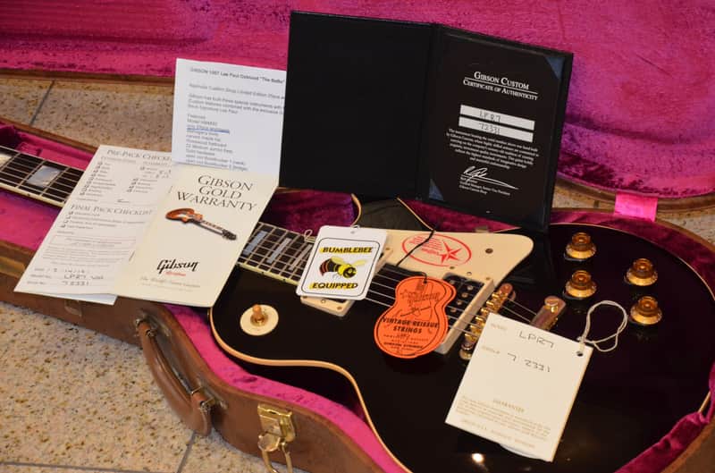 Gibson Les Paul Bebo(Jeff Beck/Marc Bolan) Custom Shop 2012*rare=only 25 made!Authentic vintage tone image 1