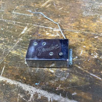 Fender Telecaster bass wide range humbucker pickup early 70’s Chrome original vintage USA Tele image 4