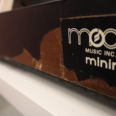 Moog Minimoog Model D 44-Key Monophonic Synthesizer 1979 - Black / Wood image 12