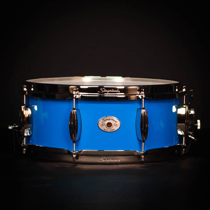 Slingerland 14" x 5.5" Studio King Snare Drum, Lunar Blue, Nickel Hardware image 1
