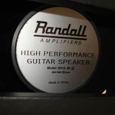 Randall RG80 80-Watt 1x12" Solid State Guitar Combo Amp image 16