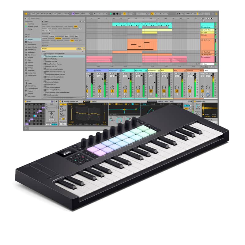2025 Ableton Ableton Live 12 with Launchkey Mini 37 Mk4 Bundle…
