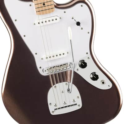 Affinity Series Jaguar, Maple Fingerboard, White Pickguard, Mystic Metallic Brown image 3