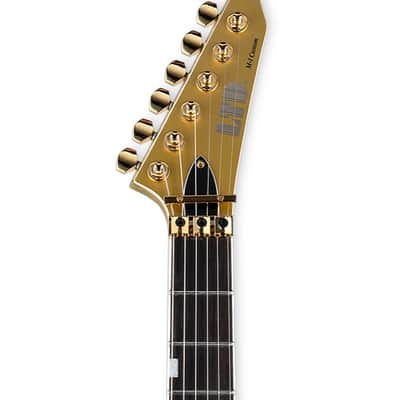 ESP LTD M-1 Custom '87 Elecric Guitar. Metallic Gold image 6