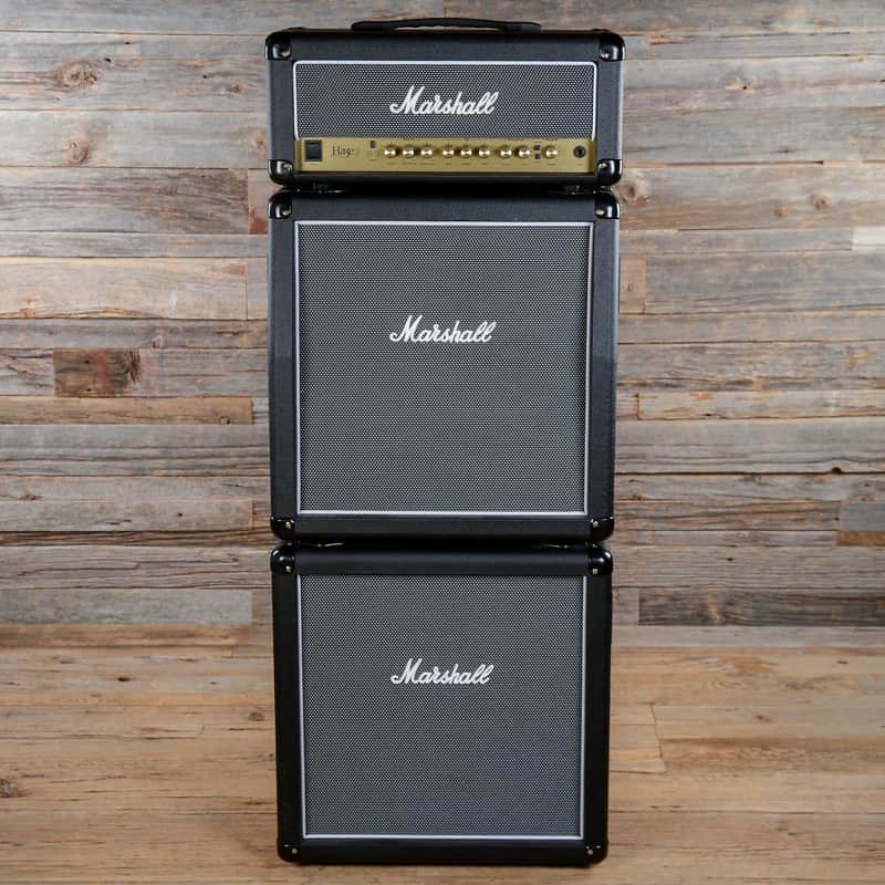Marshall MHZ15 Haze 15 2-Channel 15-Watt 2x12" Guitar Amp Full Stack image 1