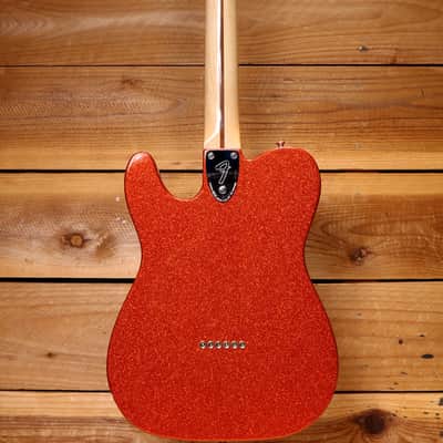 Fender Limited Edition '72 Telecaster Custom with Maple Fretboard 2018 - Orange Sparkle 24518 image 5