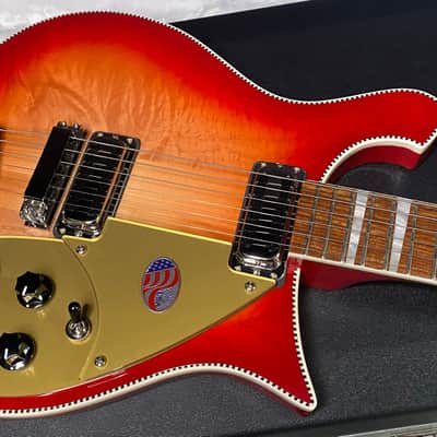 NEW ! Rickenbacker 660 Electric Guitar - Fire Glo - 7.4 lbs - Authorized Dealer - In-Stock! G07757 image 1