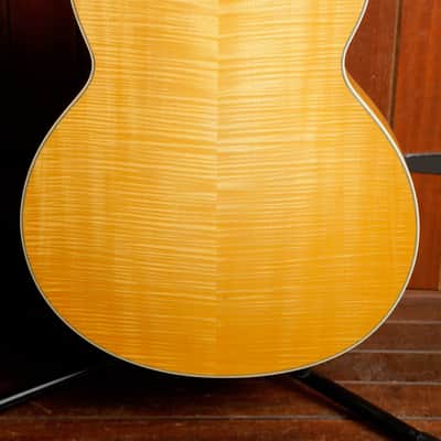 Aria Pro II FA-03 Natural Archtop Hollowbody Electric Guitar Pre-Owned image 15