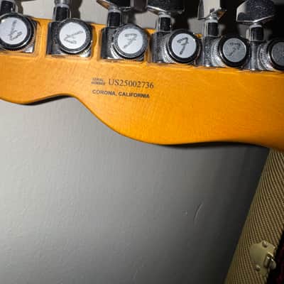 Fender American Ultra Luxe 50s Telecaster 2025 - Butterscotch Blonde image 5