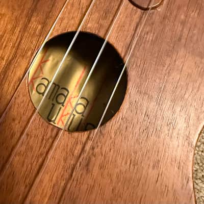 Vintage 1950s–Early 1960s Kamaka Gold Label Solid Hawaiian Koa Soprano Ukulele – All Original, Original Finish, Rich Patina, Family Hawaii Provenance image 10